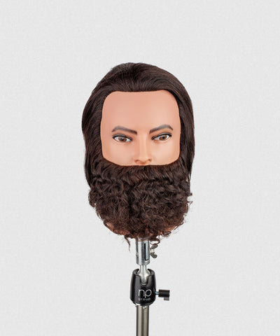 DEREK MANNEQUIN CURLY BEARD 8"